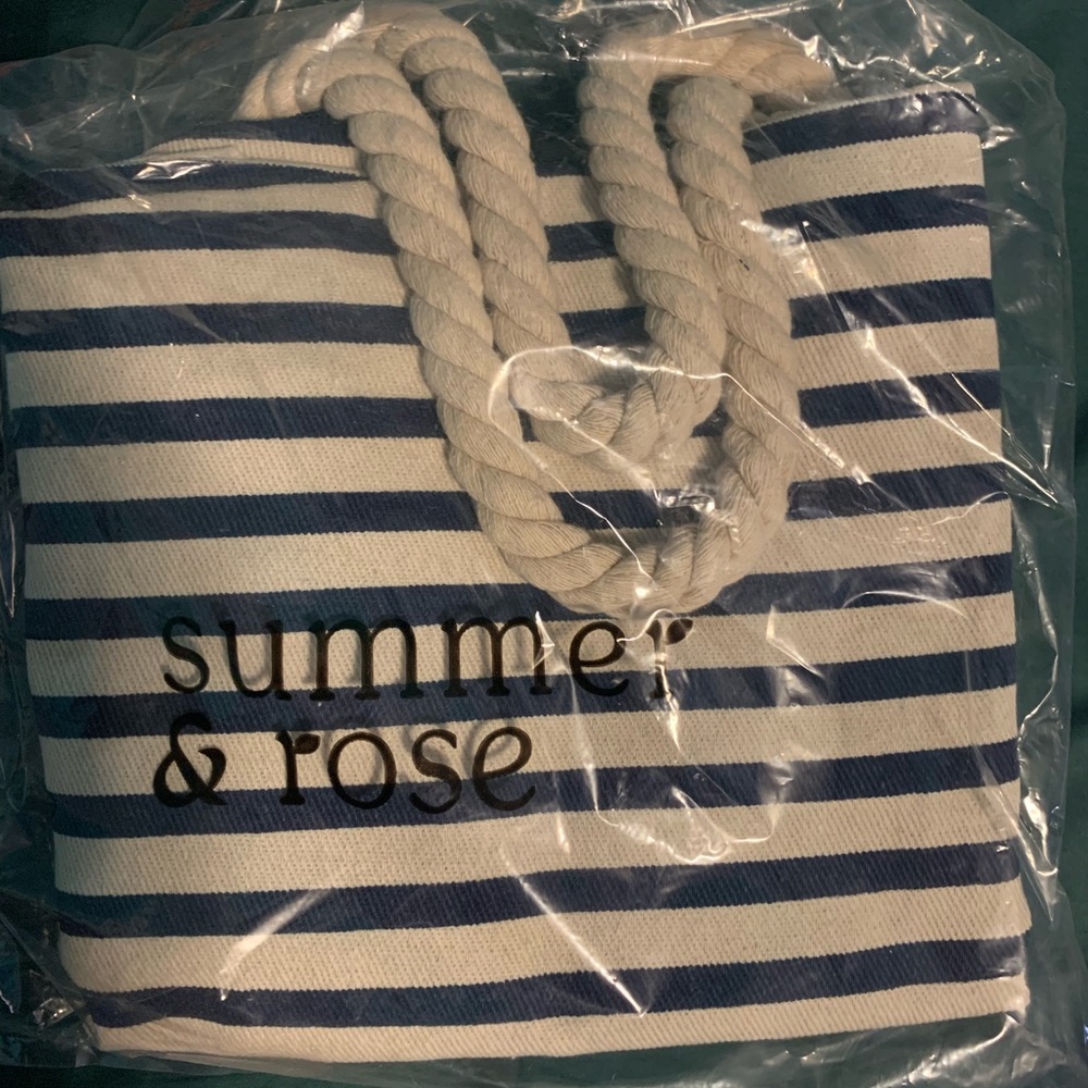 Summer and Rose tote bag